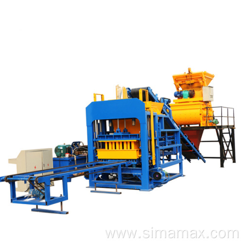 construction equipments prices of block moulding machine